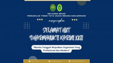 Selamat HUT Dharmayukti Karini XII
